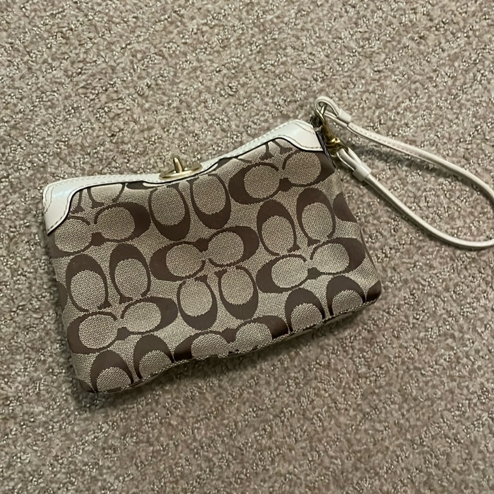 Coach wristlet